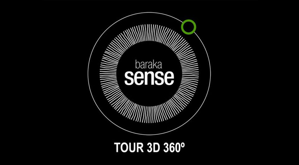 visita virtual render 3D 360º para Baraka